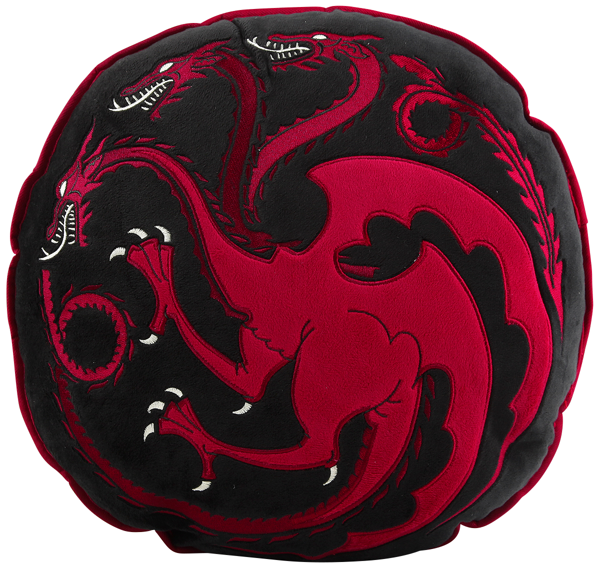 Coussin  de Game Of Thrones - Maison Targaryen - pour Indifférent - noir/rouge - Game Of Thrones - View 2