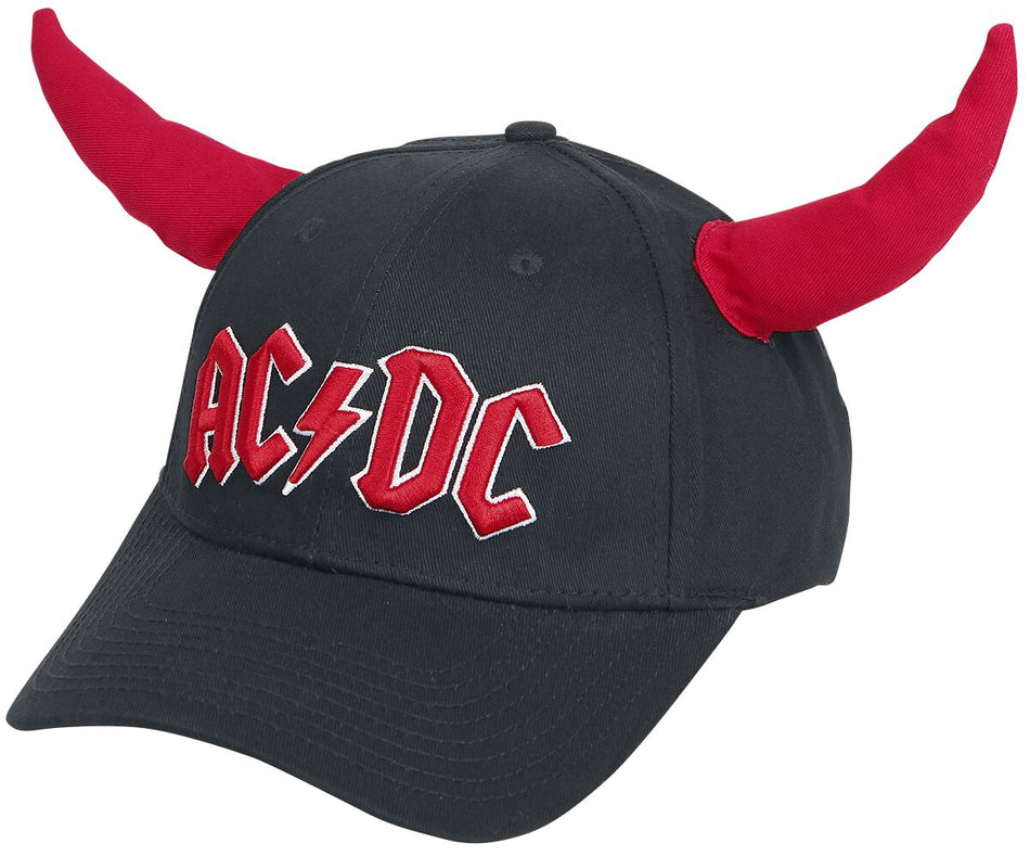 Casquette  de AC/DC - Hells Bells - mit Hörnern - pour Unisexe - noir/rouge - AC/DC