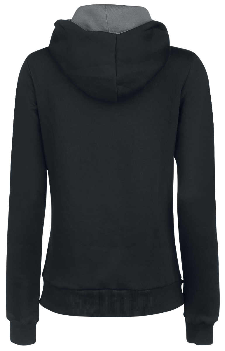 Sweat-shirt à capuche Disney de Lilo & Stitch - Aloha - XS à 5XL - pour Femme - noir/gris - Lilo & Stitch - View 2