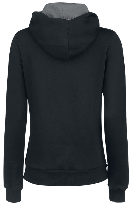 Sweat-shirt à capuche Disney de Lilo & Stitch - Aloha - XS à 5XL - pour Femme - noir/gris - Lilo & Stitch - View 2