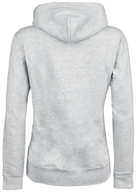 Sweat-shirt à capuche Disney de Alice Au Pays Des Merveilles - Le Chat Du Cheshire - I'm Not Crazy - XS à XXL - pour Femme - gris chiné - Alice Au Pays Des Merveilles - View 2