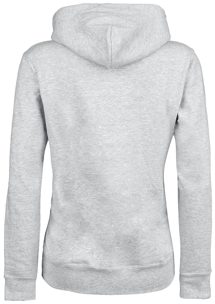 Sweat-shirt à capuche Disney de Alice Au Pays Des Merveilles - Le Chat Du Cheshire - I'm Not Crazy - XS à XXL - pour Femme - gris chiné - Alice Au Pays Des Merveilles - View 2