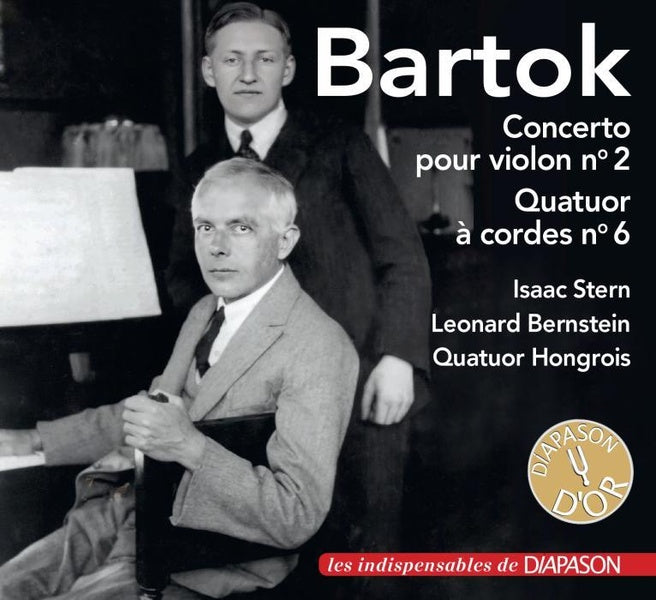 Bartók : Concerto pour violon Numéro 2 / Quatuor à cordes Numéro 6 - Front Cover
