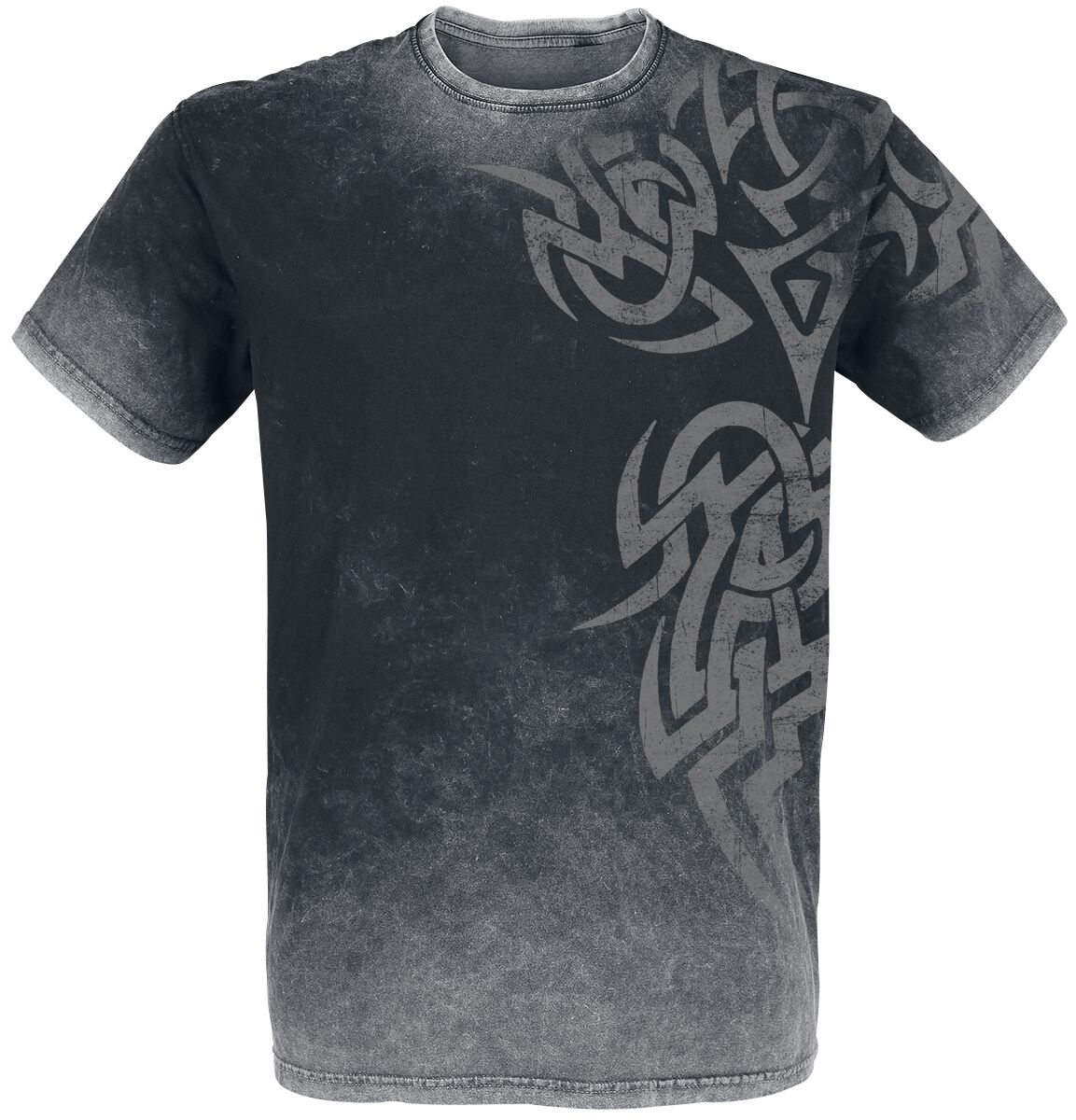 T-Shirt Manches courtes  de Outer Vision - Broken Symbol - M à 4XL - pour Homme - noir - Outer Vision
