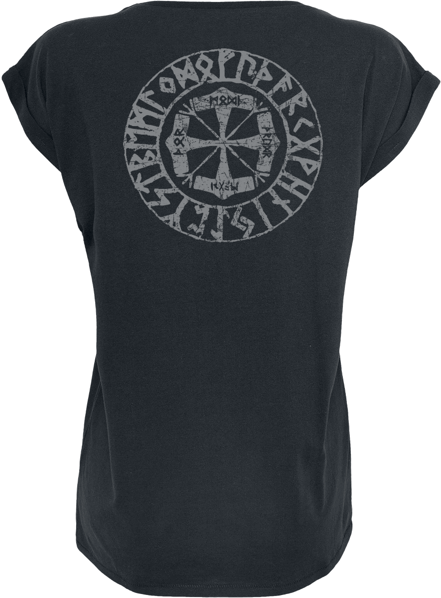 T-Shirt Manches courtes  de Amon Amarth - Chevaux Viking - S à 5XL - pour Femme - noir - Amon Amarth - View 2