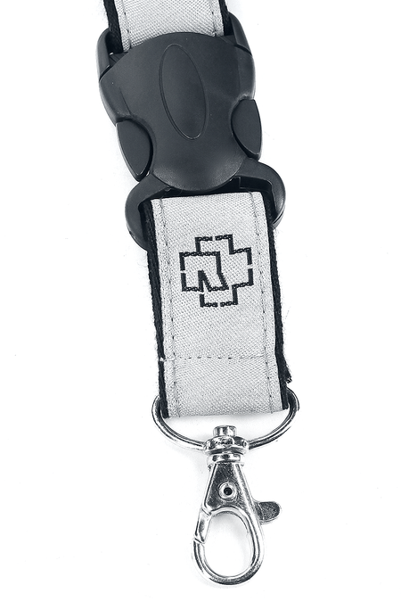 Lanyards  de Rammstein - Classic - pour Unisexe - noir/blanc - Rammstein - View 2