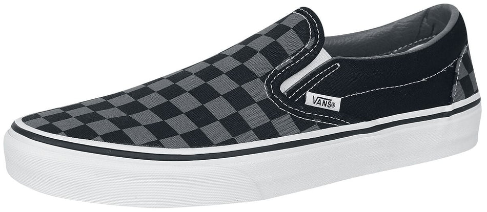 Baskets  de Vans - Classic Slip-On Checkerboard - EU41 à EU47 - pour Homme - noir/gris - Vans
