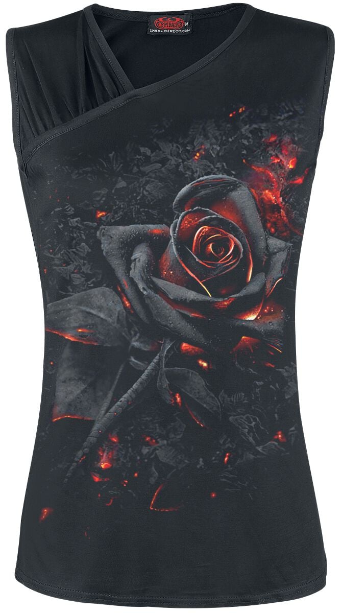 Top  de Spiral - Rose Brûlée - S à 4XL - pour Femme - noir - Spiral
