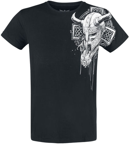 T-Shirt Manches courtes  de Black Premium by EMP - Rebel Soul - S à 5XL - pour Homme - noir - Black Premium by EMP