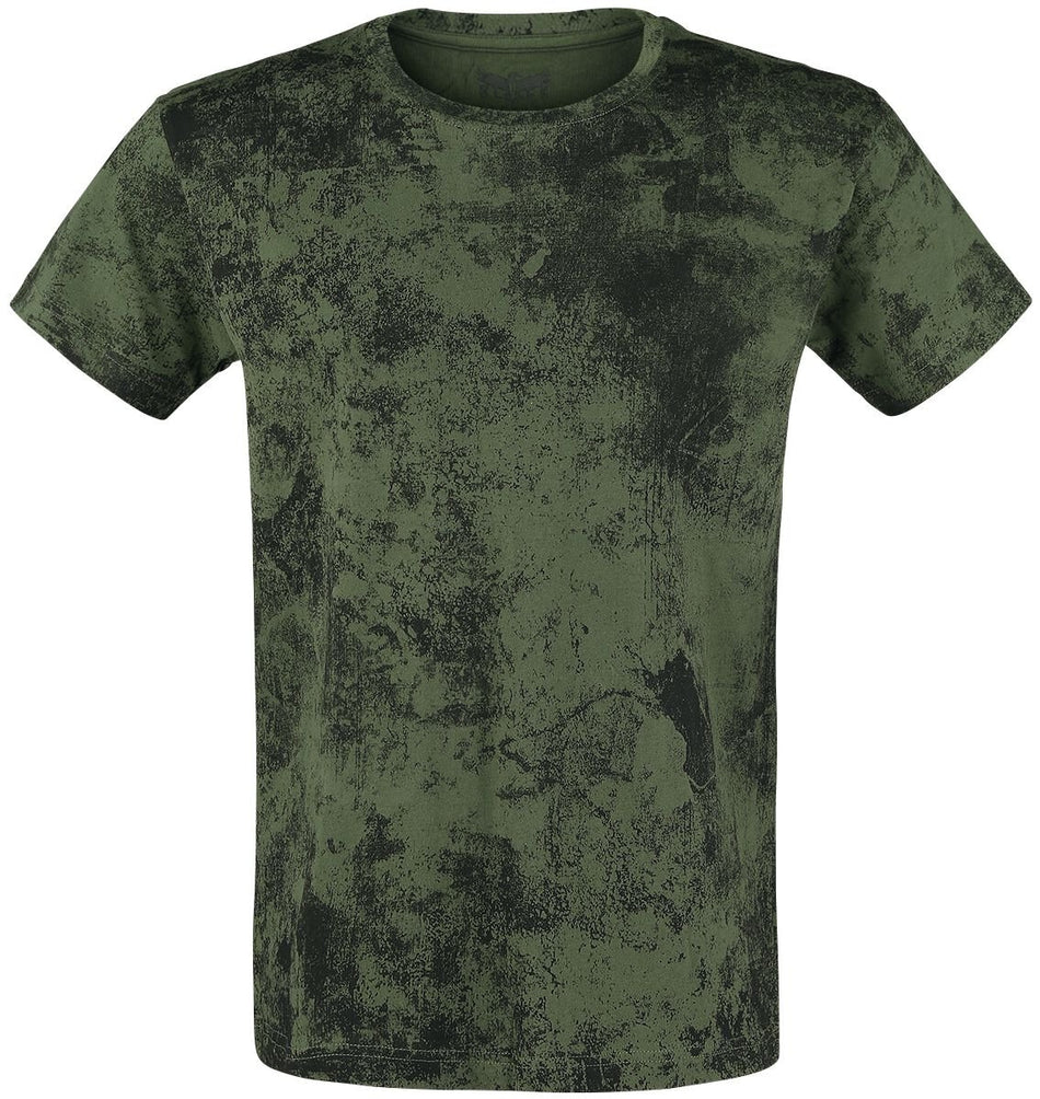 T-Shirt Manches courtes  de Black Premium by EMP - Rebel Soul - S à 5XL - pour Homme - vert - Black Premium by EMP