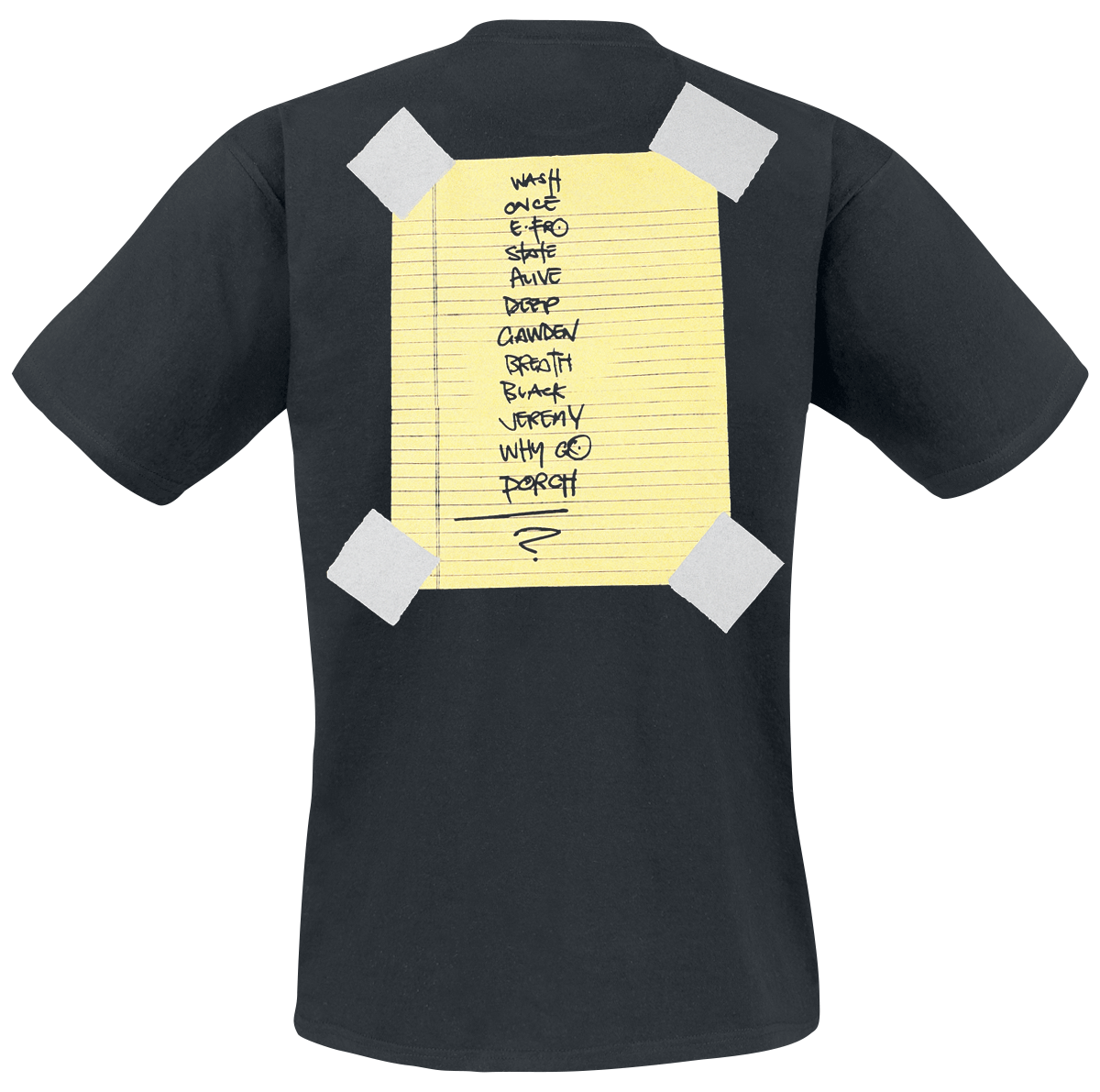 T-Shirt Manches courtes  de Pearl Jam - Stickman - S à XXL - pour Homme - noir - Pearl Jam - View 2