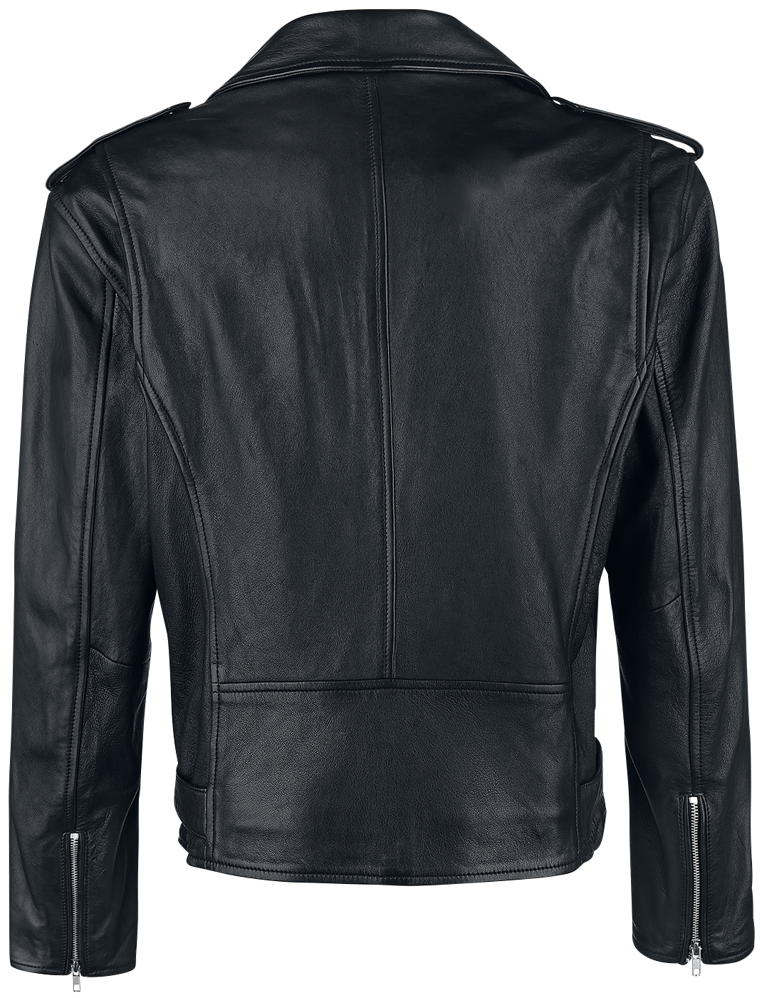 Veste en cuir  de Black Premium by EMP - The Road Crew - M à XXL - pour Homme - noir - Black Premium by EMP - View 2