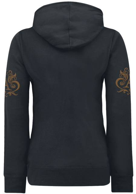 Sweat-shirt à capuche Disney de Alice Au Pays Des Merveilles - Le Chat Du Cheshire - About Time - S à XXL - pour Femme - noir - Alice Au Pays Des Merveilles - View 2