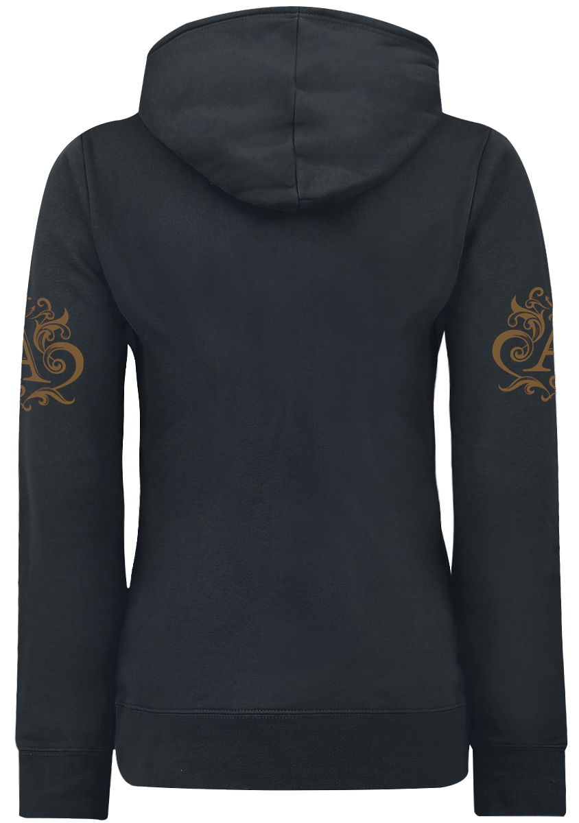 Sweat-shirt à capuche Disney de Alice Au Pays Des Merveilles - Le Chat Du Cheshire - About Time - S à XXL - pour Femme - noir - Alice Au Pays Des Merveilles - View 2