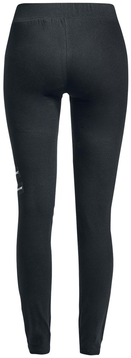 Legging Gothic de Chemical Black - Legging Inka - S à XXL - pour Femme - noir - Chemical Black - View 2