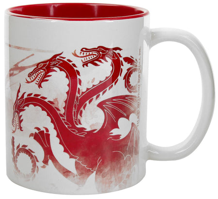 Gobelet  de Game Of Thrones - Targaryen - Dragon Rouge - pour Unisexe - blanc/rouge - Game Of Thrones