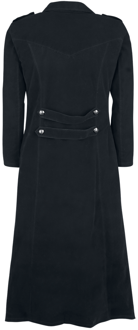 Manteau d'hiver Gothic de Vixxsin - Manteau Long - S à XL - pour Homme - noir - Vixxsin - View 2