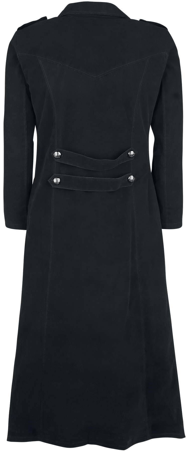 Manteau d'hiver Gothic de Vixxsin - Manteau Long - S à XL - pour Homme - noir - Vixxsin - View 2