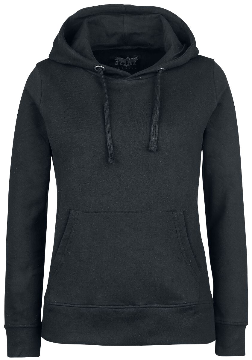Sweat-shirt à capuche  de Black Premium by EMP - Promises - S à 5XL - pour Femme - noir - Black Premium by EMP