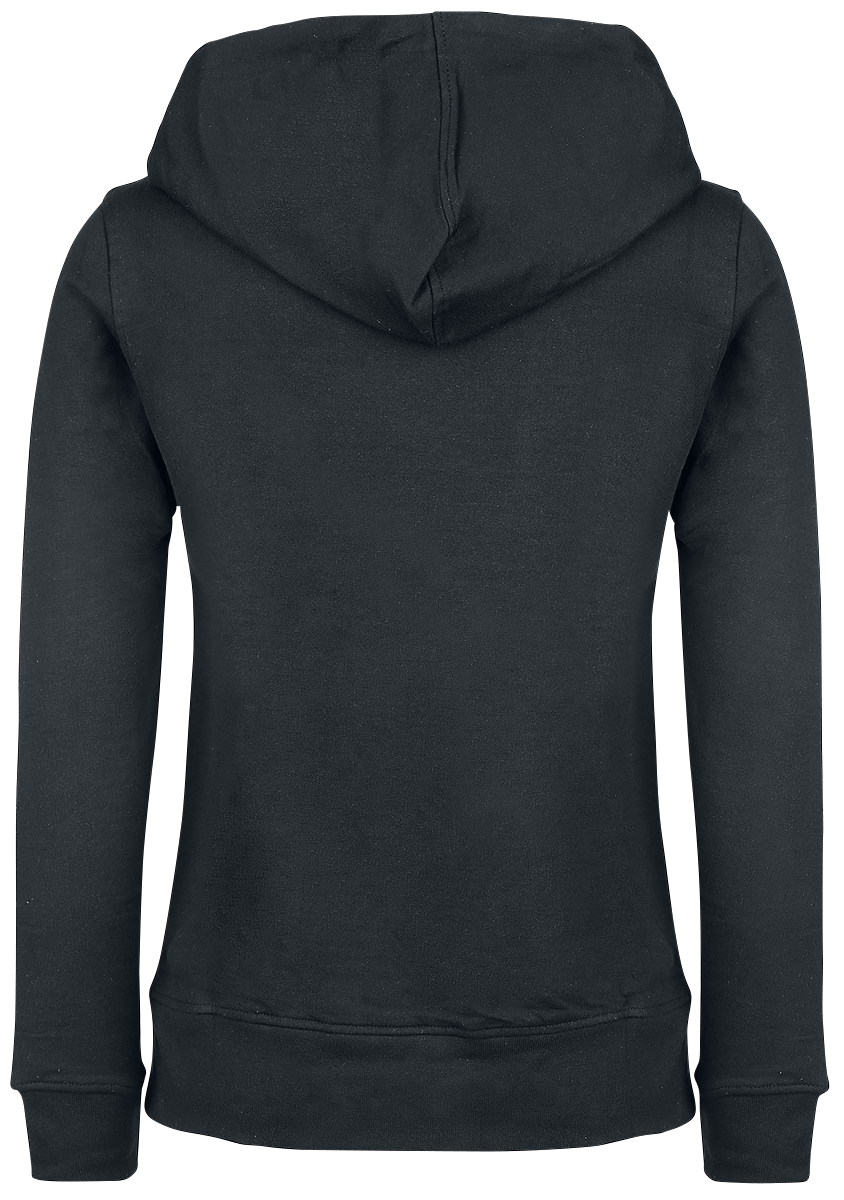 Sweat-shirt à capuche  de Black Premium by EMP - Promises - S à 5XL - pour Femme - noir - Black Premium by EMP - View 2