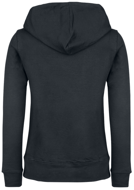 Sweat-shirt à capuche  de Black Premium by EMP - Promises - S à 5XL - pour Femme - noir - Black Premium by EMP - View 2