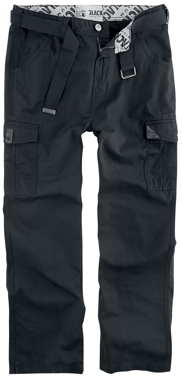Pantalon Cargo  de Black Premium by EMP - Pantalon Army Vintage - S à 7XL - pour Homme - noir - Black Premium by EMP