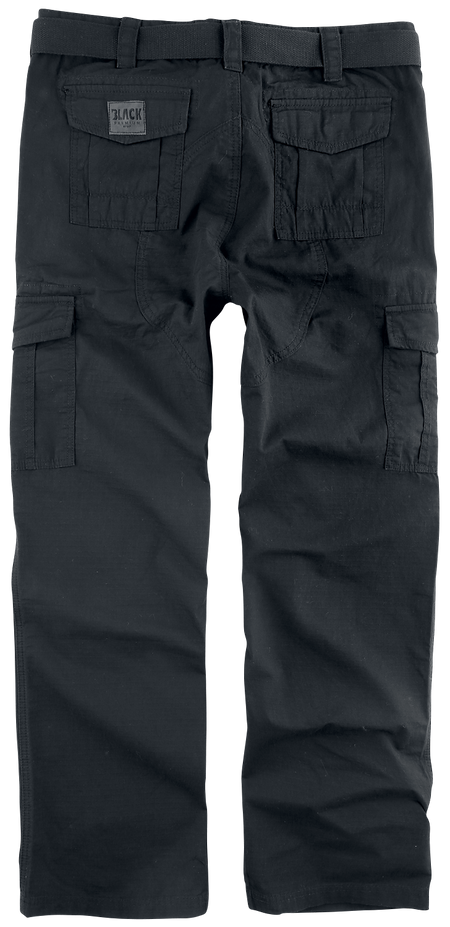Pantalon Cargo  de Black Premium by EMP - Pantalon Army Vintage - S à 7XL - pour Homme - noir - Black Premium by EMP - View 2