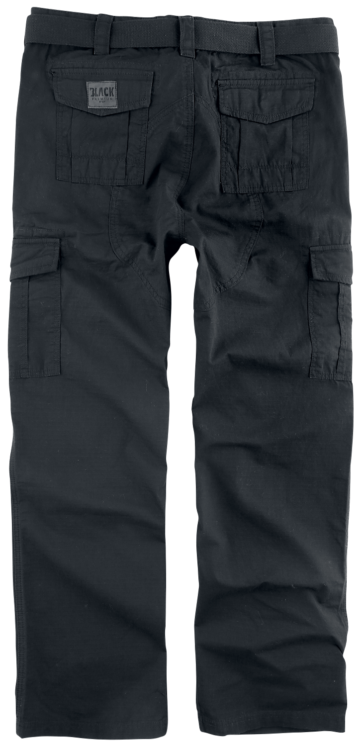 Pantalon Cargo  de Black Premium by EMP - Pantalon Army Vintage - S à 7XL - pour Homme - noir - Black Premium by EMP - View 2