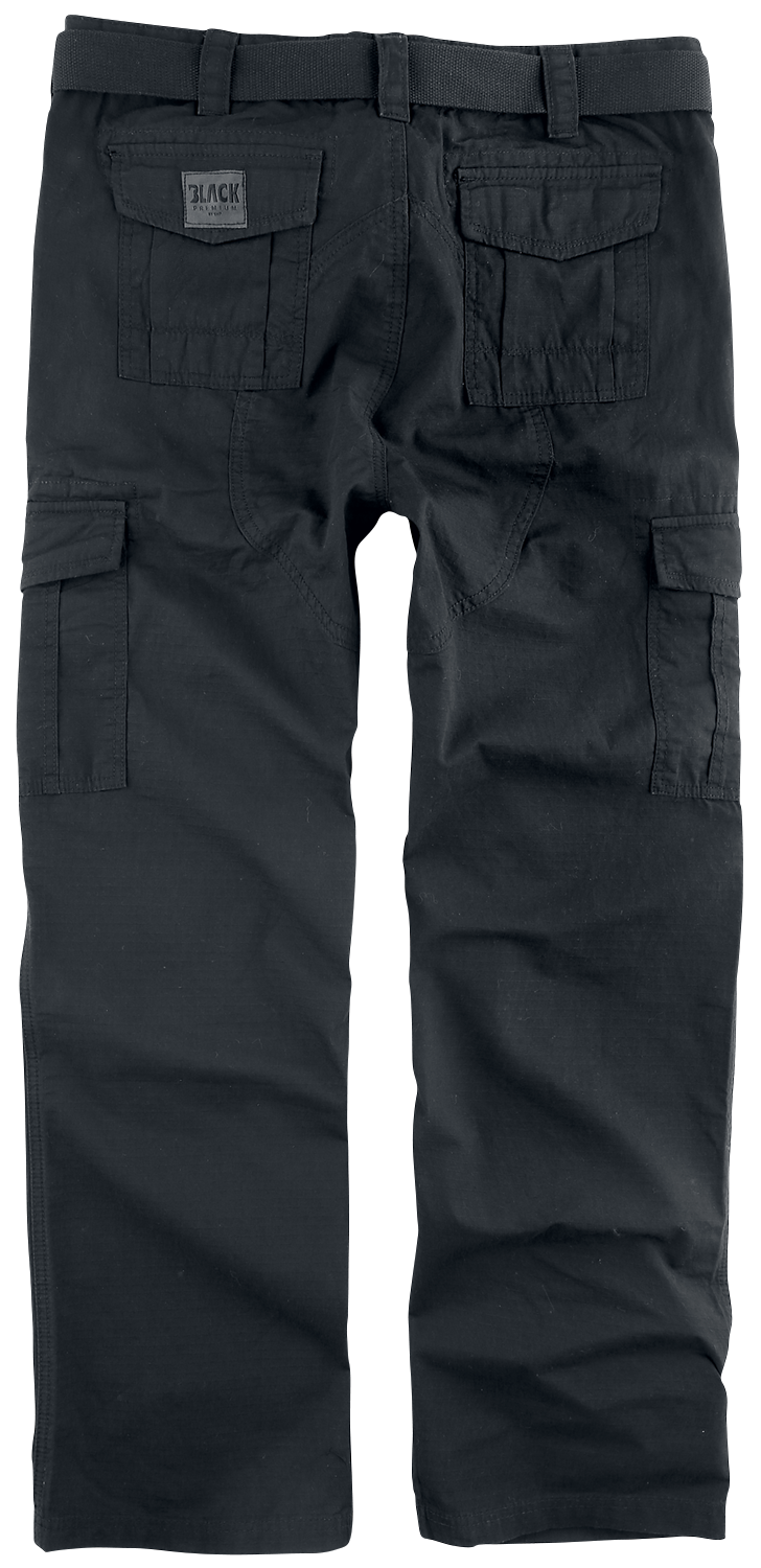 Pantalon Cargo  de Black Premium by EMP - Pantalon Army Vintage - S à 7XL - pour Homme - noir - Black Premium by EMP - View 2