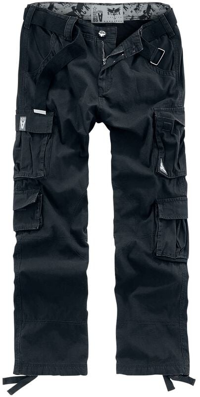 Pantalon Cargo  de Black Premium by EMP - Pantalon Army Vintage - S à 5XL - pour Homme - noir - Black Premium by EMP