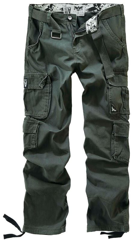 Pantalon Cargo  de Black Premium by EMP - Pantalon Army Vintage - M à 5XL - pour Homme - kaki - Black Premium by EMP