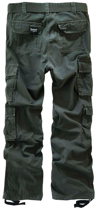 Pantalon Cargo  de Black Premium by EMP - Pantalon Army Vintage - M à 5XL - pour Homme - kaki - Black Premium by EMP - View 2