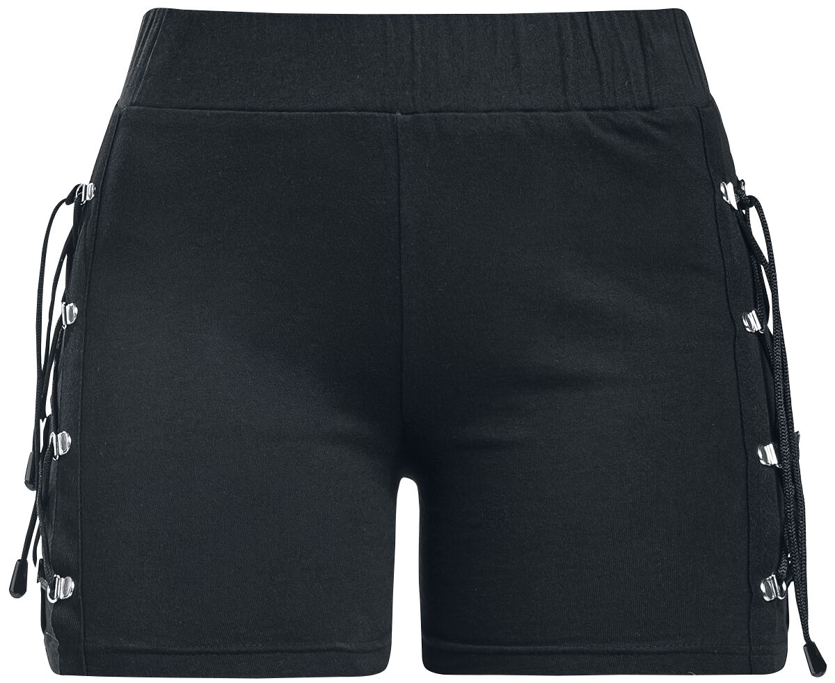 Short Sexy  de Rock Rebel by EMP - I Am One - S à XXL - pour Femme - noir - Rock Rebel by EMP