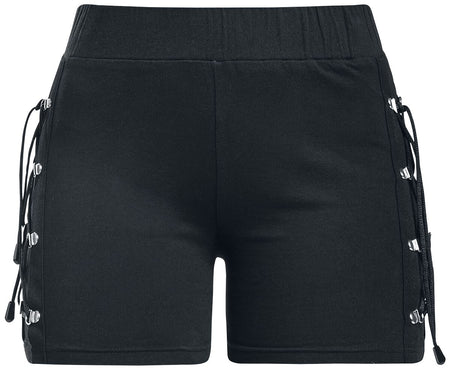 Short Sexy  de Rock Rebel by EMP - I Am One - S à XXL - pour Femme - noir - Rock Rebel by EMP