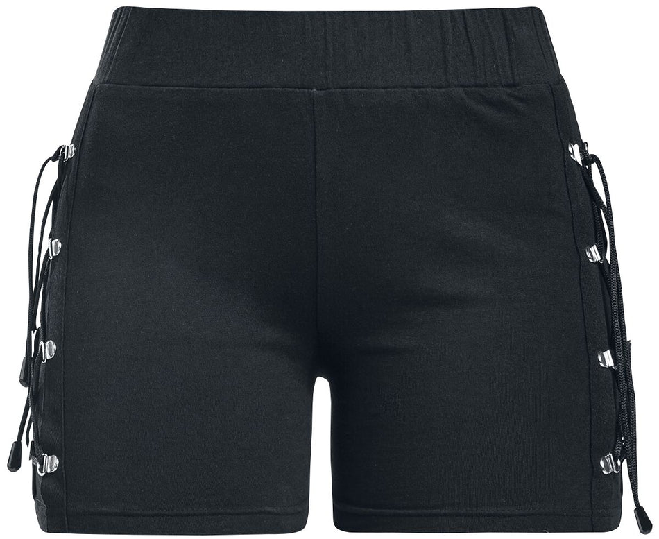 Short Sexy  de Rock Rebel by EMP - I Am One - S à XXL - pour Femme - noir - Rock Rebel by EMP