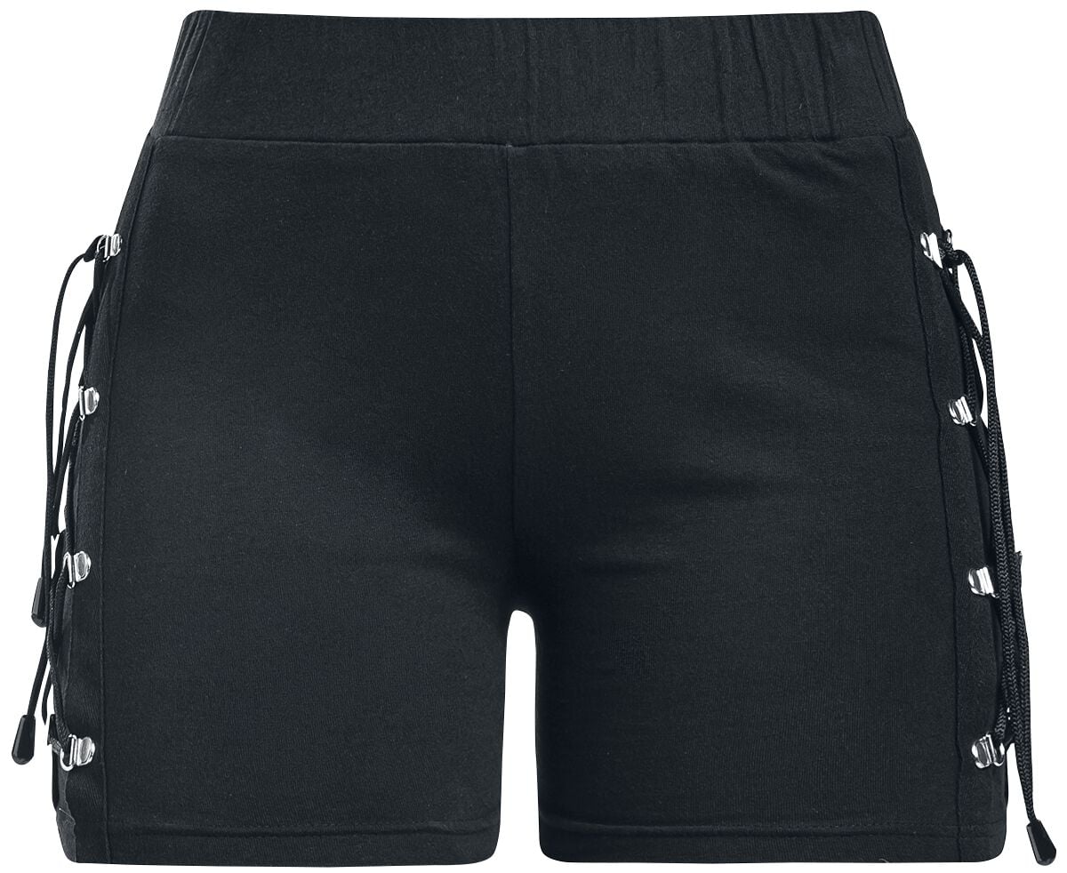 Short Sexy  de Rock Rebel by EMP - I Am One - S à XXL - pour Femme - noir - Rock Rebel by EMP