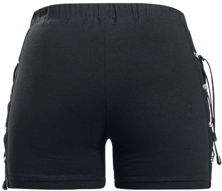 Short Sexy  de Rock Rebel by EMP - I Am One - S à XXL - pour Femme - noir - Rock Rebel by EMP - View 2