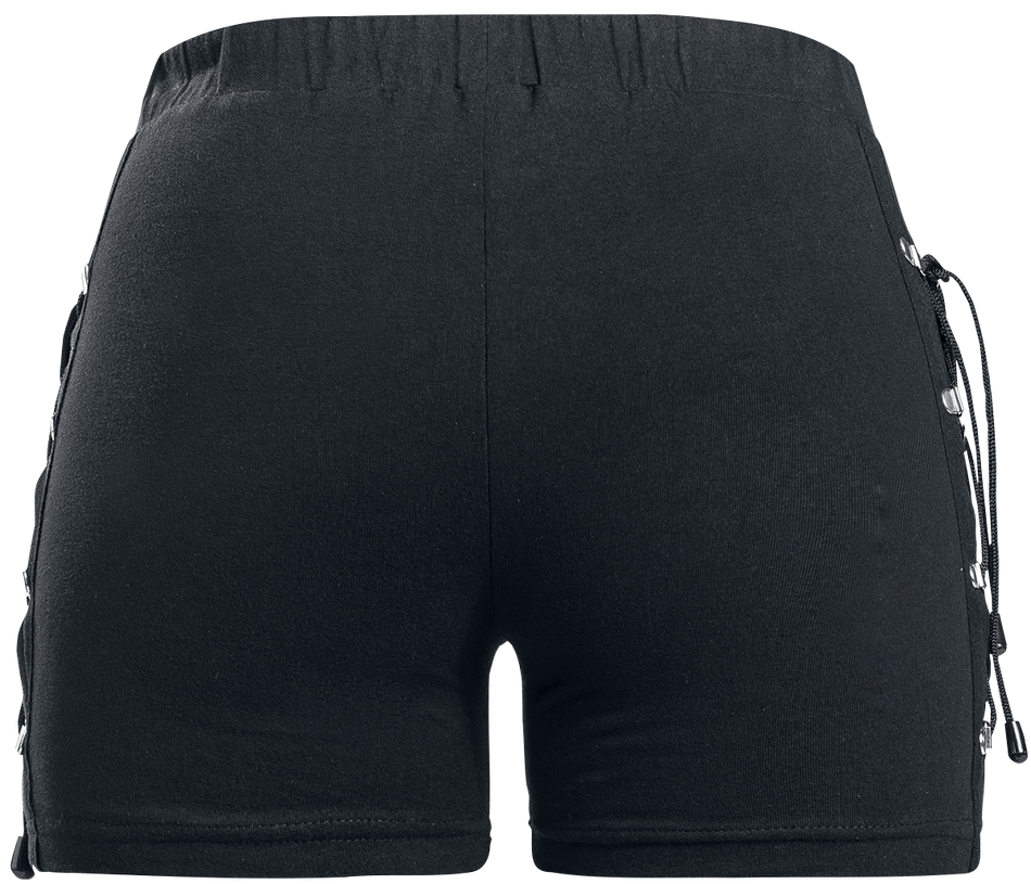 Short Sexy  de Rock Rebel by EMP - I Am One - S à XXL - pour Femme - noir - Rock Rebel by EMP - View 2