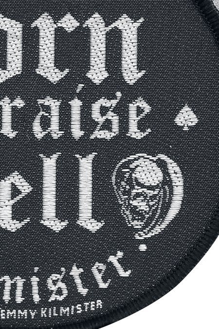 Patch  de Motörhead - Lemmy Kilmister - Born to raise hell - pour Unisexe - noir/blanc - Motörhead - View 2