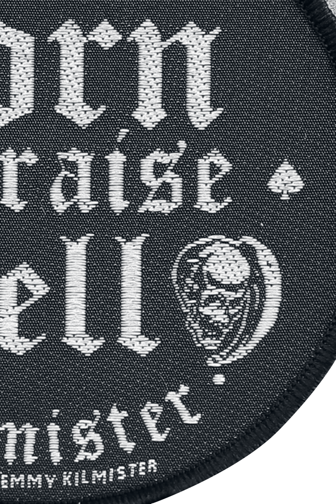 Patch  de Motörhead - Lemmy Kilmister - Born to raise hell - pour Unisexe - noir/blanc - Motörhead - View 2