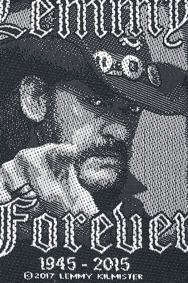 Patch  de Motörhead - Lemmy Kilmister - Forever - pour Indifférent - noir/blanc - Motörhead - View 2
