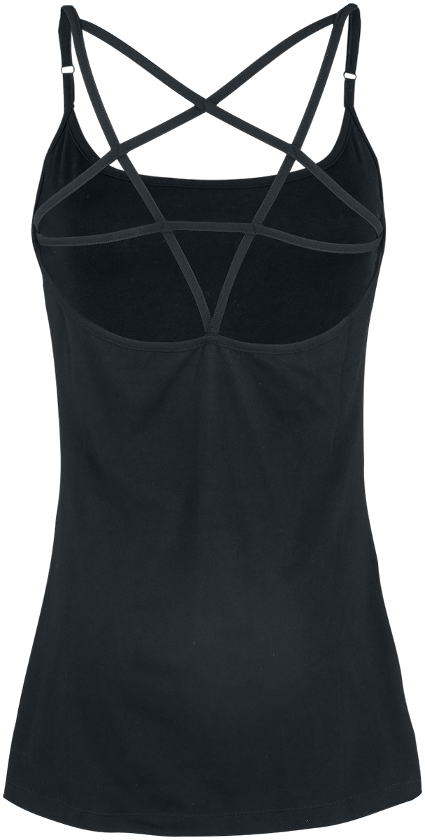 Top Gothic de Gothicana by EMP - Alana - XS à L - pour Femme - noir - Gothicana by EMP - View 2