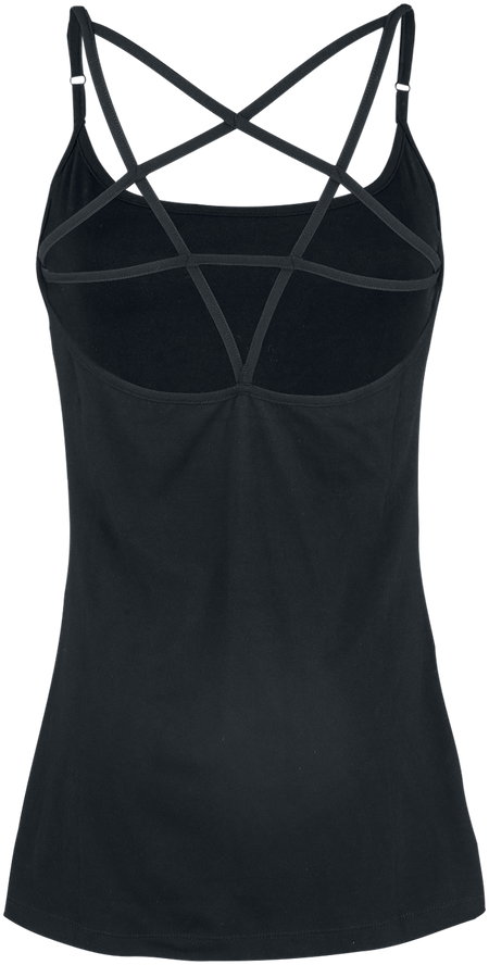 Top Gothic de Gothicana by EMP - Alana - XS à L - pour Femme - noir - Gothicana by EMP - View 2