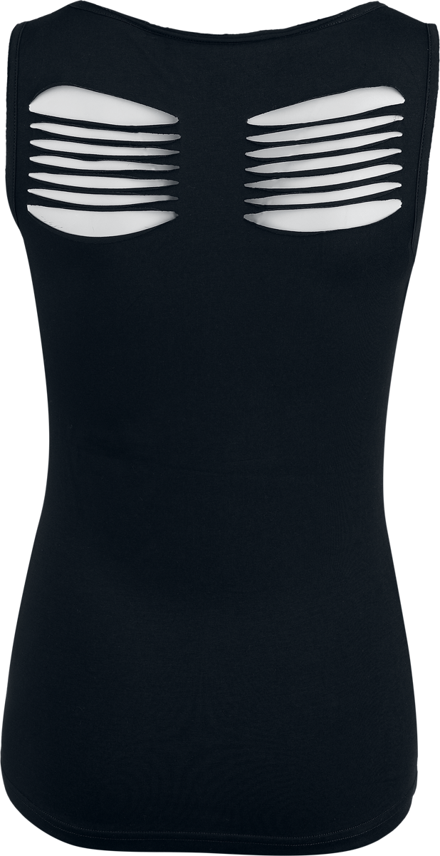 Top Gothic de Gothicana by EMP - Strong And Smart - S à 5XL - pour Femme - noir - Gothicana by EMP - View 2