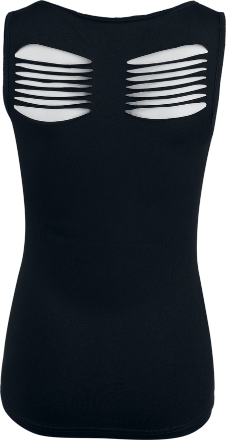 Top Gothic de Gothicana by EMP - Strong And Smart - S à 5XL - pour Femme - noir - Gothicana by EMP - View 2