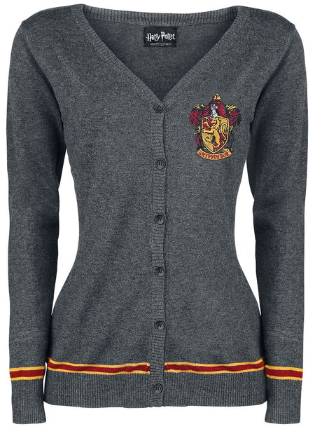 Gilets & Ponchos  de Harry Potter - Emblème De Gryffondor - S à XXL - pour Femme - gris chiné - Harry Potter