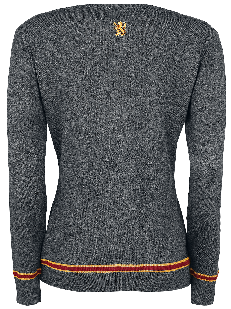 Gilets & Ponchos  de Harry Potter - Emblème De Gryffondor - S à XXL - pour Femme - gris chiné - Harry Potter - View 2
