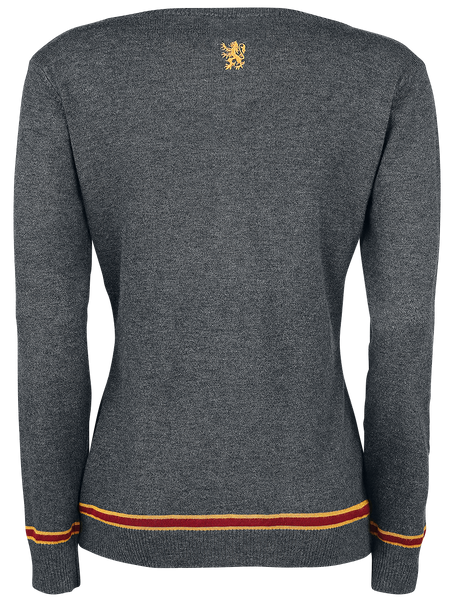 Gilets & Ponchos  de Harry Potter - Emblème De Gryffondor - S à XXL - pour Femme - gris chiné - Harry Potter - View 2