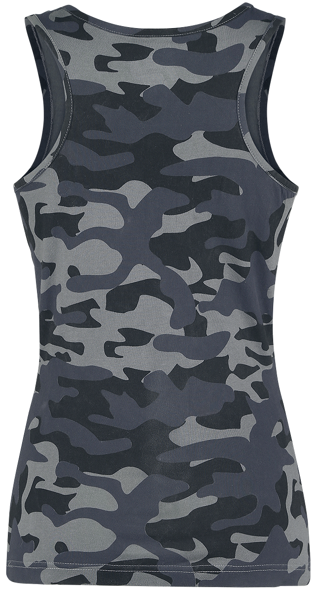 Top  de Black Premium by EMP - Back On Top - XS à XXL - pour Femme - camouflage - Black Premium by EMP - View 2