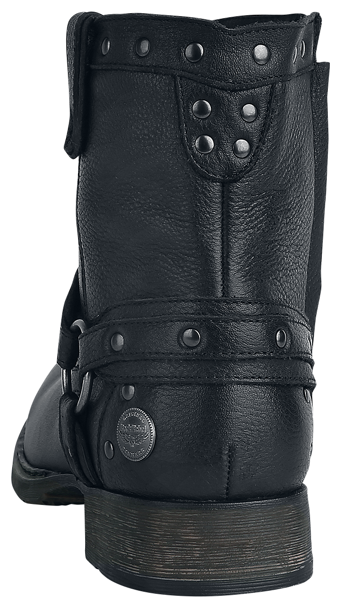 Bottes  de Rock Rebel by EMP - Thunder Road - EU41 à EU47 - pour Homme - noir - Rock Rebel by EMP - View 2